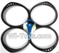 Subotech S910 Spare Parts-01 Outer protect frame-Blue,Subotech S910 RC Quadcopter Drone Spare Parts Accessories,S910 RC Drone Replacement Parts